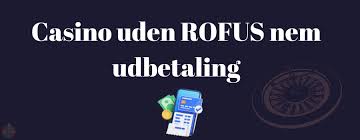 Casino Sider Uden Rufus - Find Dine Favoritter